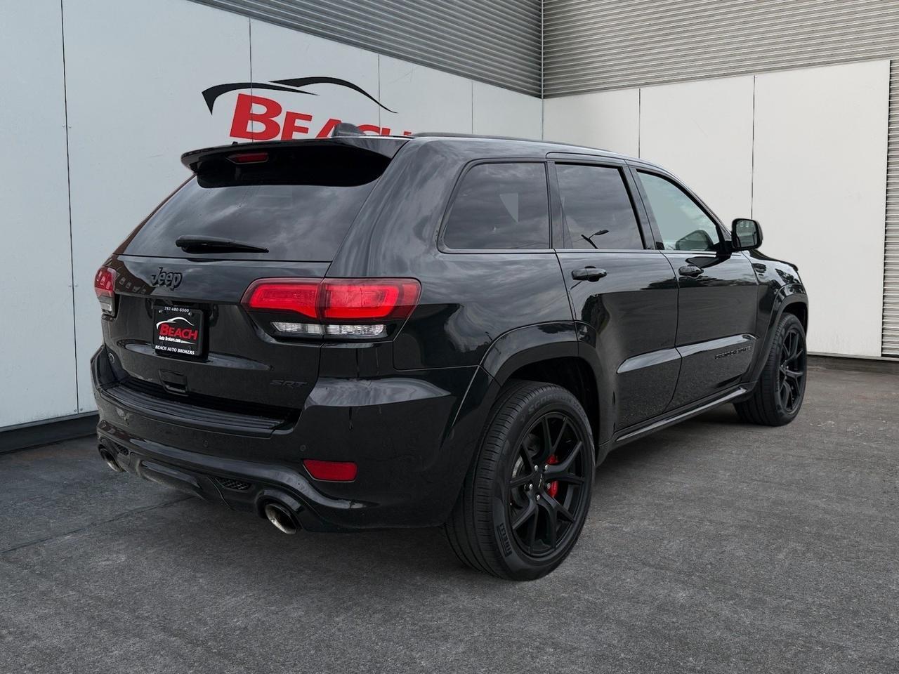 2016 Jeep Grand Cherokee SRT Night, HEATED/VENTILATED SEATS, HEATED REAR SEATS, BLUETOOTH, BACKUP CAMERA, POWER/HEATED MIRRORS, UNIVERSAL GARAGE DOOR OPENER, REMOTE START, HARMAN/KARDON SPEAKERS, MOONROOF, LOW MILES, CLEAN CARFAX, BUILT FOR SPEED READY TO ROAR! Norfolk VA