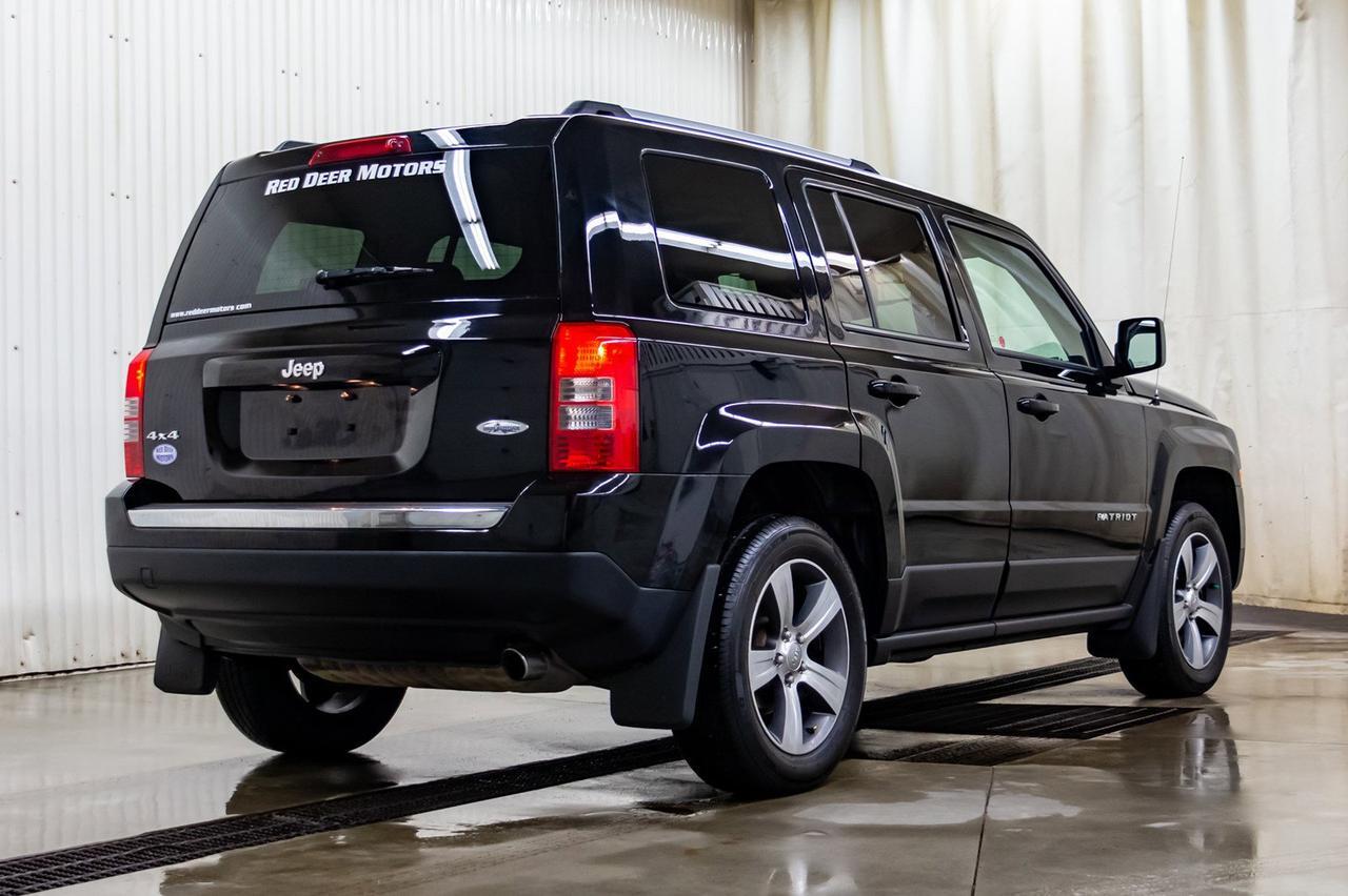 2016 Jeep Patriot 4x4 High Altitude Leather Roof Red Deer AB