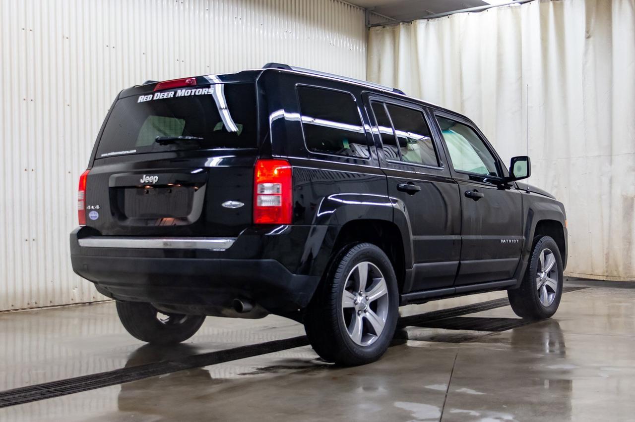 2016 Jeep Patriot 4x4 High Altitude Leather Roof Red Deer AB