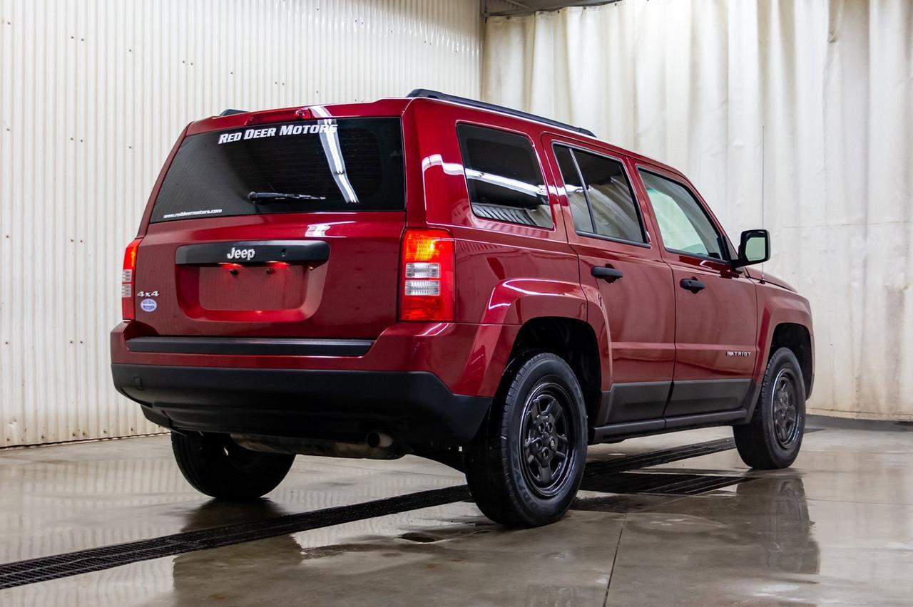 2016 Jeep Patriot 4x4 Sport Red Deer AB