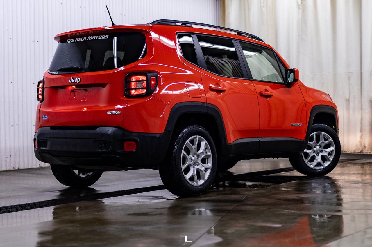 2016 Jeep Renegade 4x4 North Heated Seats Red Deer AB