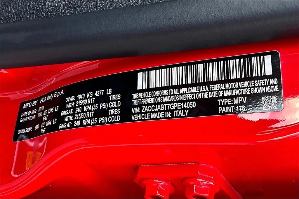 2016 Jeep Renegade Latitude Sport Utility 4D Maitland FL