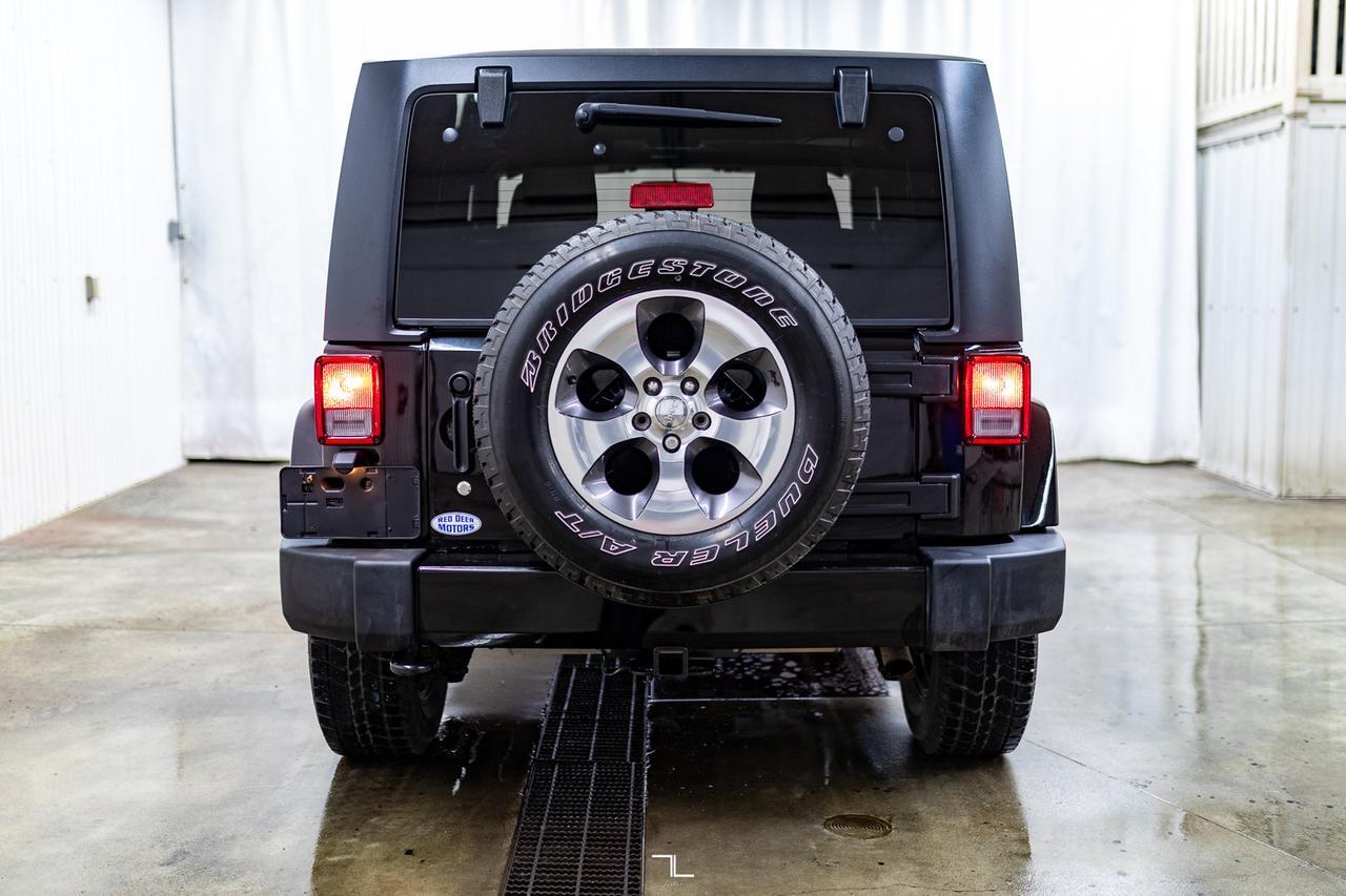 2016 Jeep Wrangler 4x4 Sahara Red Deer AB