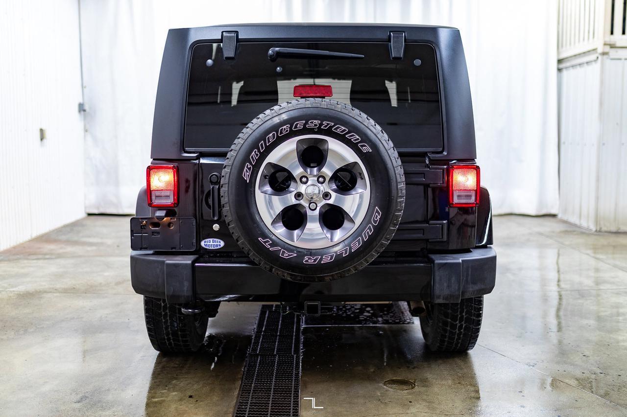 2016 Jeep Wrangler 4x4 Sahara Red Deer AB