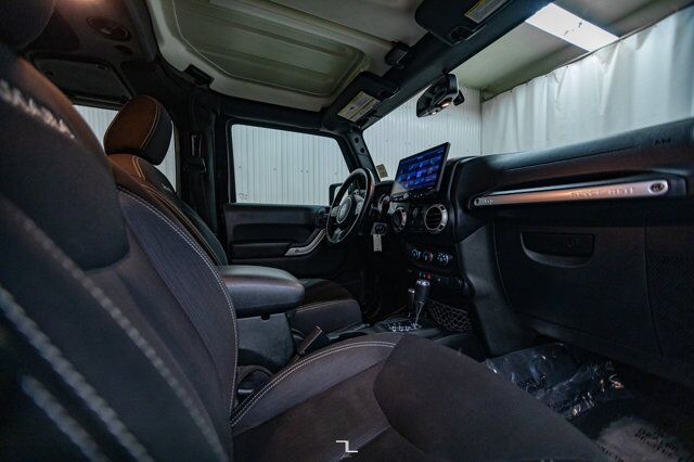 2016 Jeep Wrangler 4x4 Sahara Red Deer AB