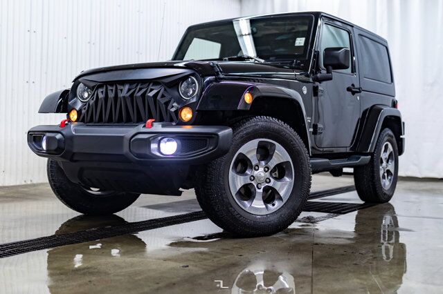 2016 Jeep Wrangler 4x4 Sahara Red Deer AB