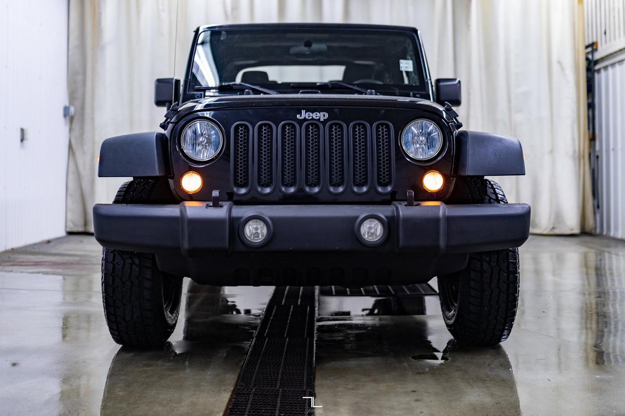 2016 Jeep Wrangler 4x4 Sport Soft Top Manual Red Deer AB