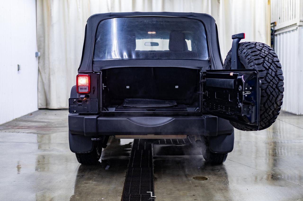 2016 Jeep Wrangler 4x4 Sport Soft Top Manual Red Deer AB