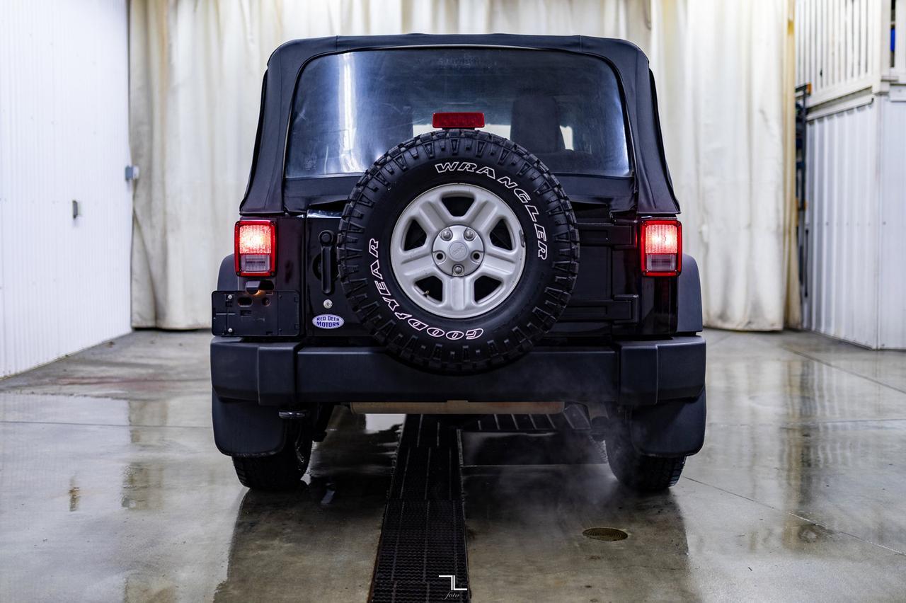 2016 Jeep Wrangler 4x4 Sport Soft Top Manual Red Deer AB