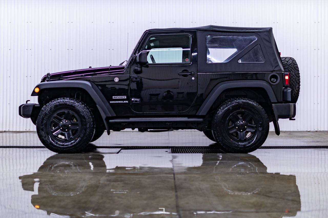 2016 Jeep Wrangler 4x4 Sport Soft Top Manual Red Deer AB