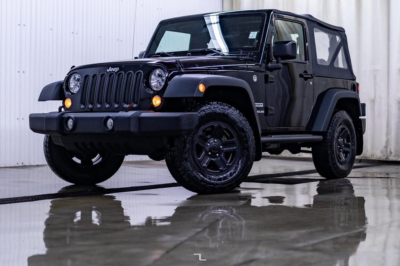 2016 Jeep Wrangler 4x4 Sport Soft Top Manual Red Deer AB