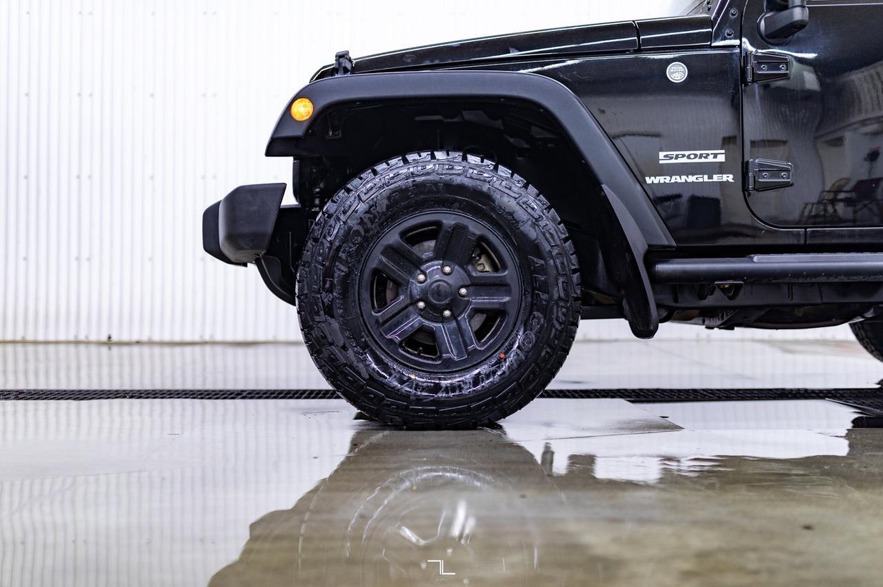 2016 Jeep Wrangler 4x4 Sport Soft Top Manual Red Deer AB