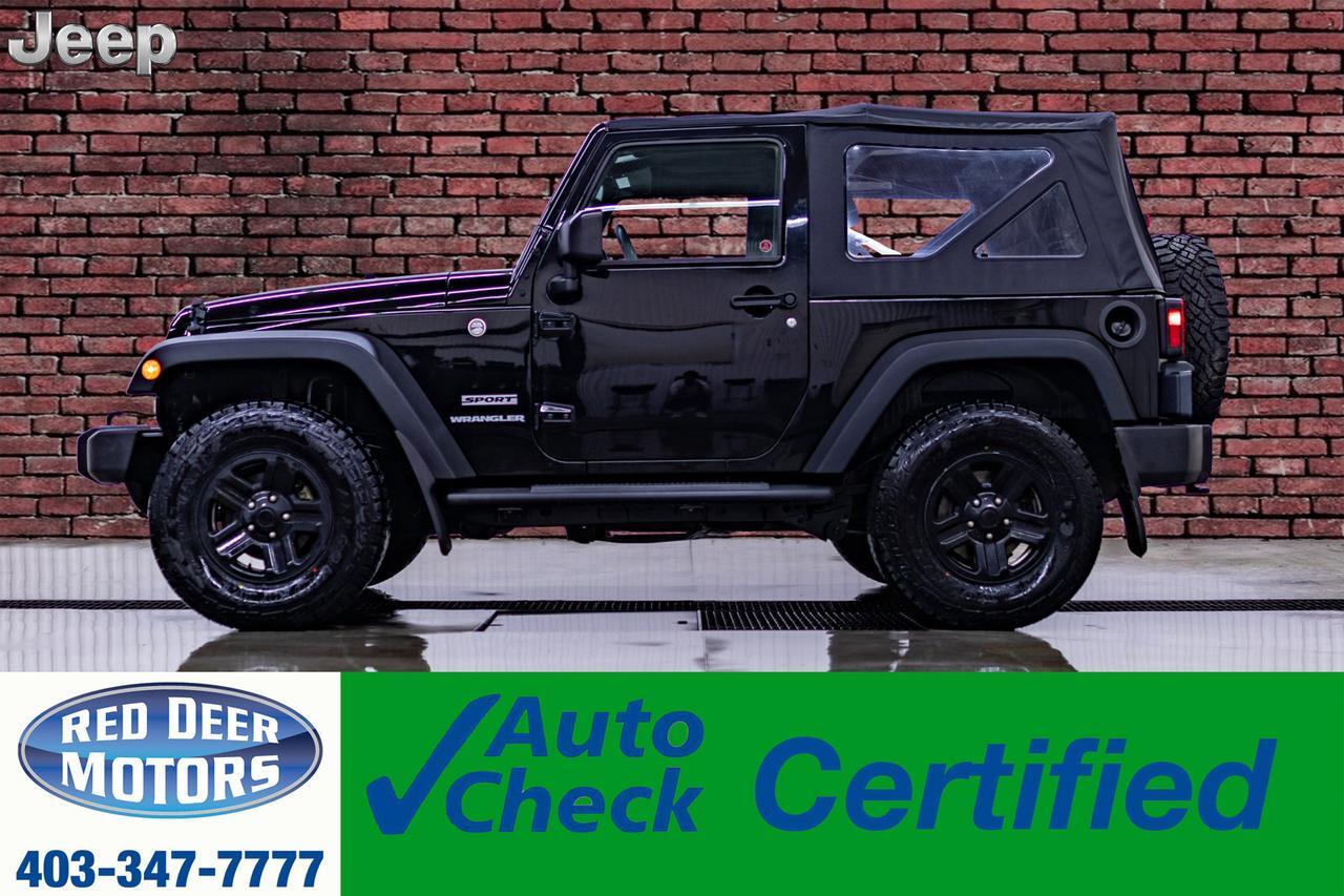 2016 Jeep Wrangler 4x4 Sport Soft Top Manual