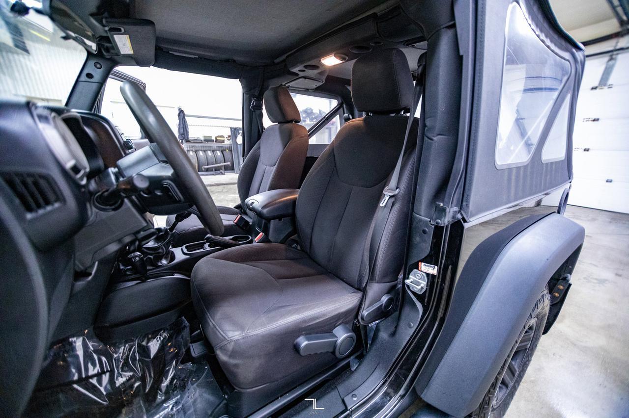 2016 Jeep Wrangler 4x4 Sport Soft Top Manual Red Deer AB