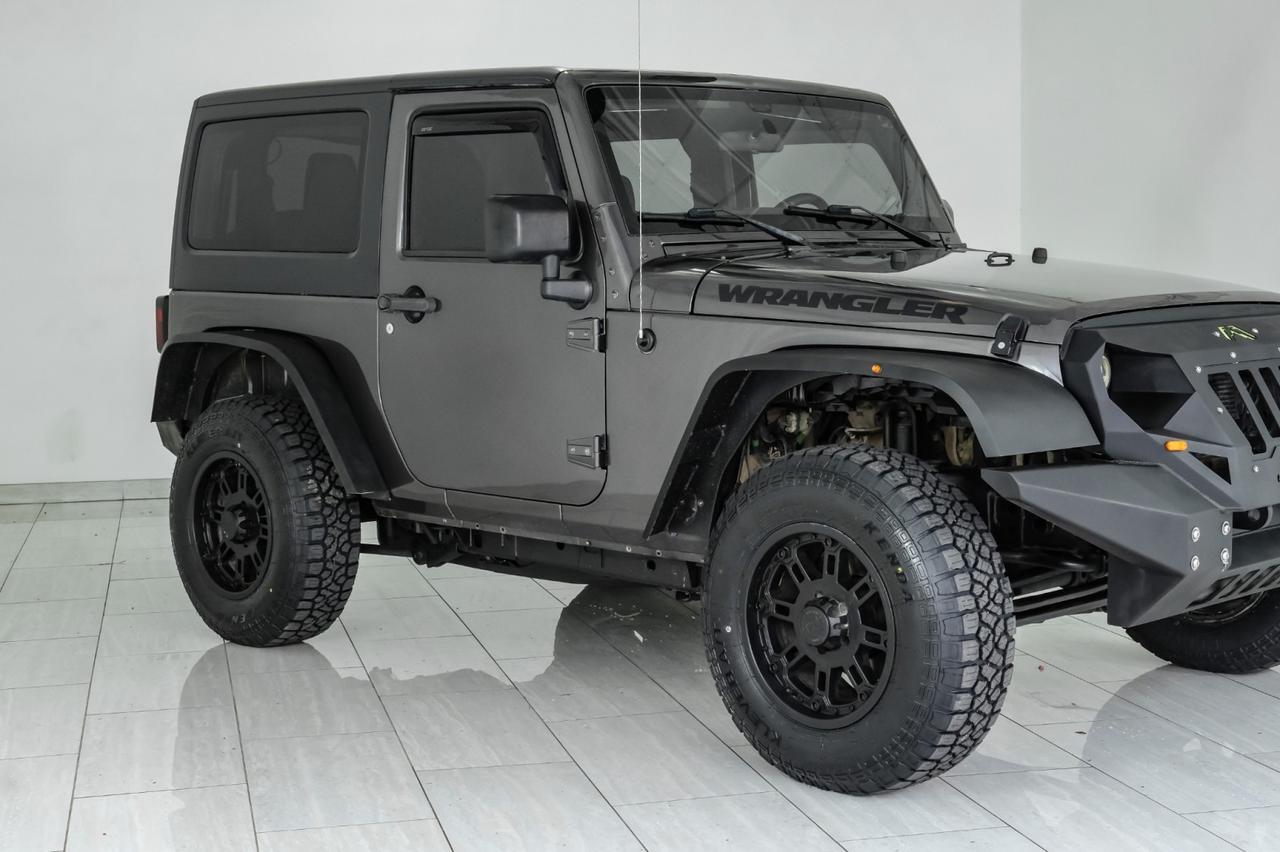 2016 Jeep Wrangler SPORT 4WD AUTOMATIC HARD TOP CONVERTIBLE CRUISE CONTROL TOW HITCH RUNNING BOARDS Carrollton TX