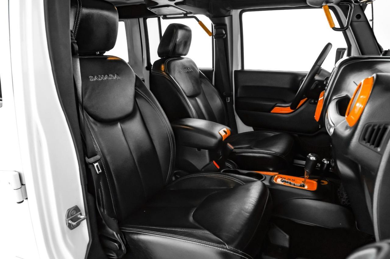 2016 Jeep Wrangler UNLIMITED SAHARA 4WD AUTOMATIC HARD TOP CONVERTIBLE NAVIGATION Carrollton TX