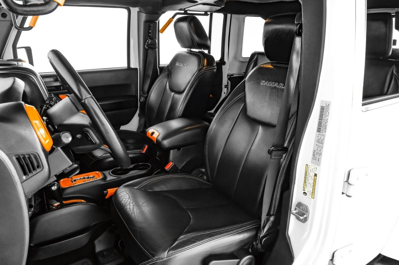 2016 Jeep Wrangler UNLIMITED SAHARA 4WD AUTOMATIC HARD TOP CONVERTIBLE NAVIGATION Carrollton TX