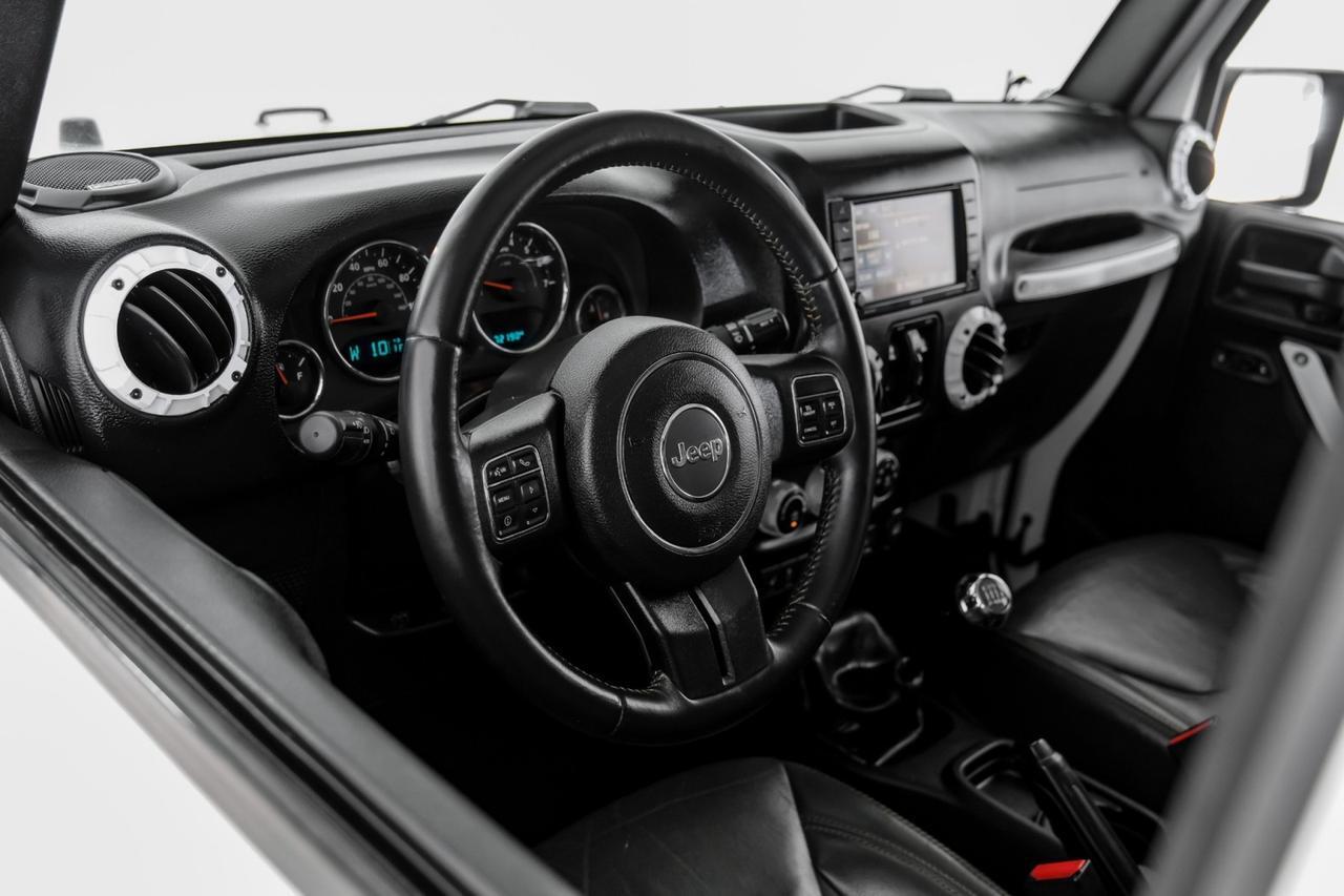 2016 Jeep Wrangler UNLIMITED SAHARA 4WD HARD TOP CONVERTIBLE LEATHER HEATED SEATS T Carrollton TX
