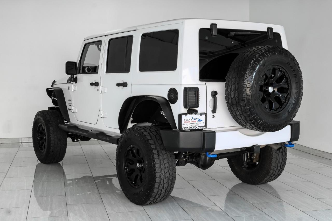 2016 Jeep Wrangler UNLIMITED SAHARA 4WD HARD TOP CONVERTIBLE LEATHER HEATED SEATS T Carrollton TX