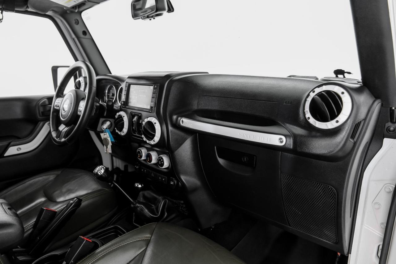 2016 Jeep Wrangler UNLIMITED SAHARA 4WD HARD TOP CONVERTIBLE LEATHER HEATED SEATS T Carrollton TX