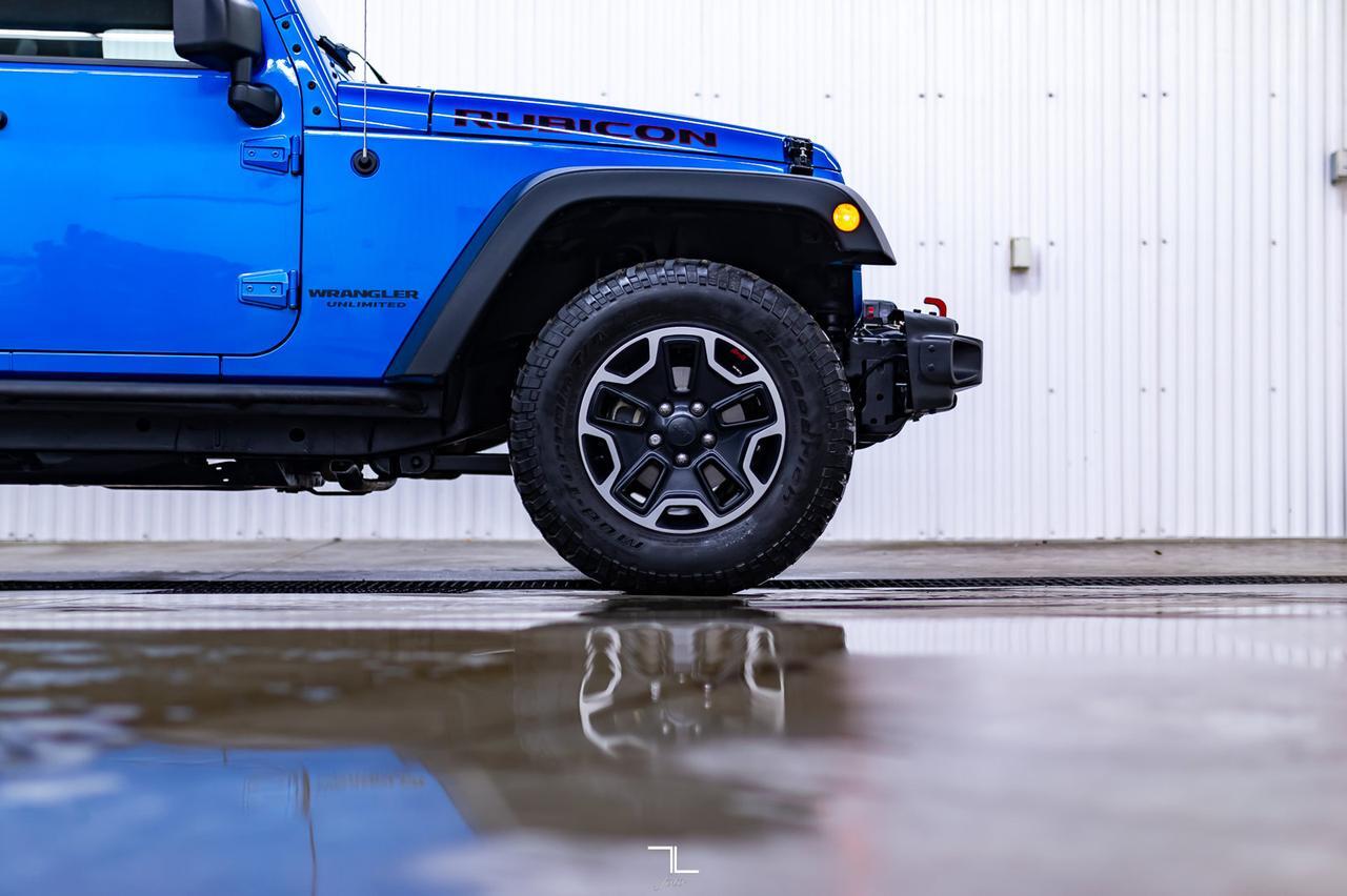 2016 Jeep Wrangler Unlimited 4x4 Rubicon Leather Nav Winch Red Deer AB