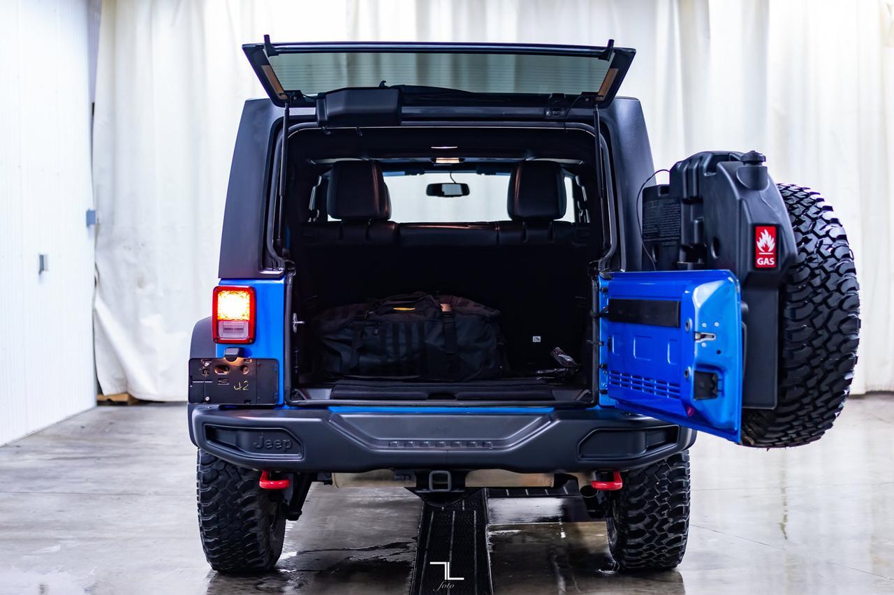 2016 Jeep Wrangler Unlimited 4x4 Rubicon Leather Nav Winch Red Deer AB