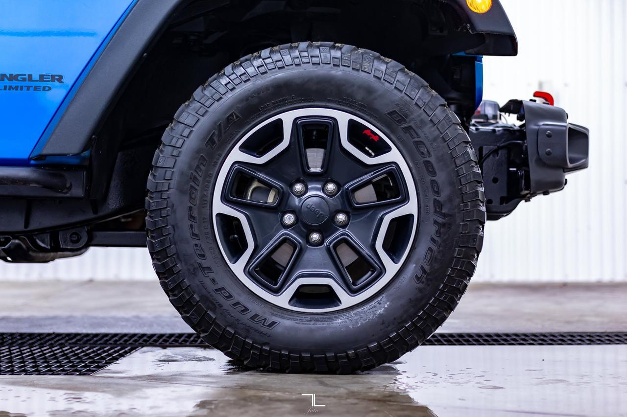 2016 Jeep Wrangler Unlimited 4x4 Rubicon Leather Nav Winch Red Deer AB