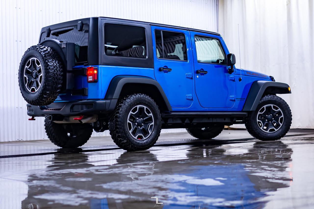 2016 Jeep Wrangler Unlimited 4x4 Rubicon Leather Nav Winch Red Deer AB