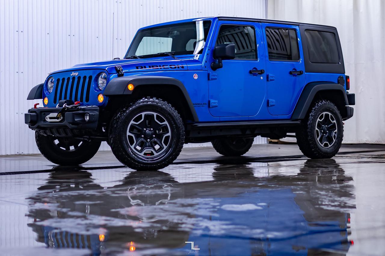 2016 Jeep Wrangler Unlimited 4x4 Rubicon Leather Nav Winch Red Deer AB