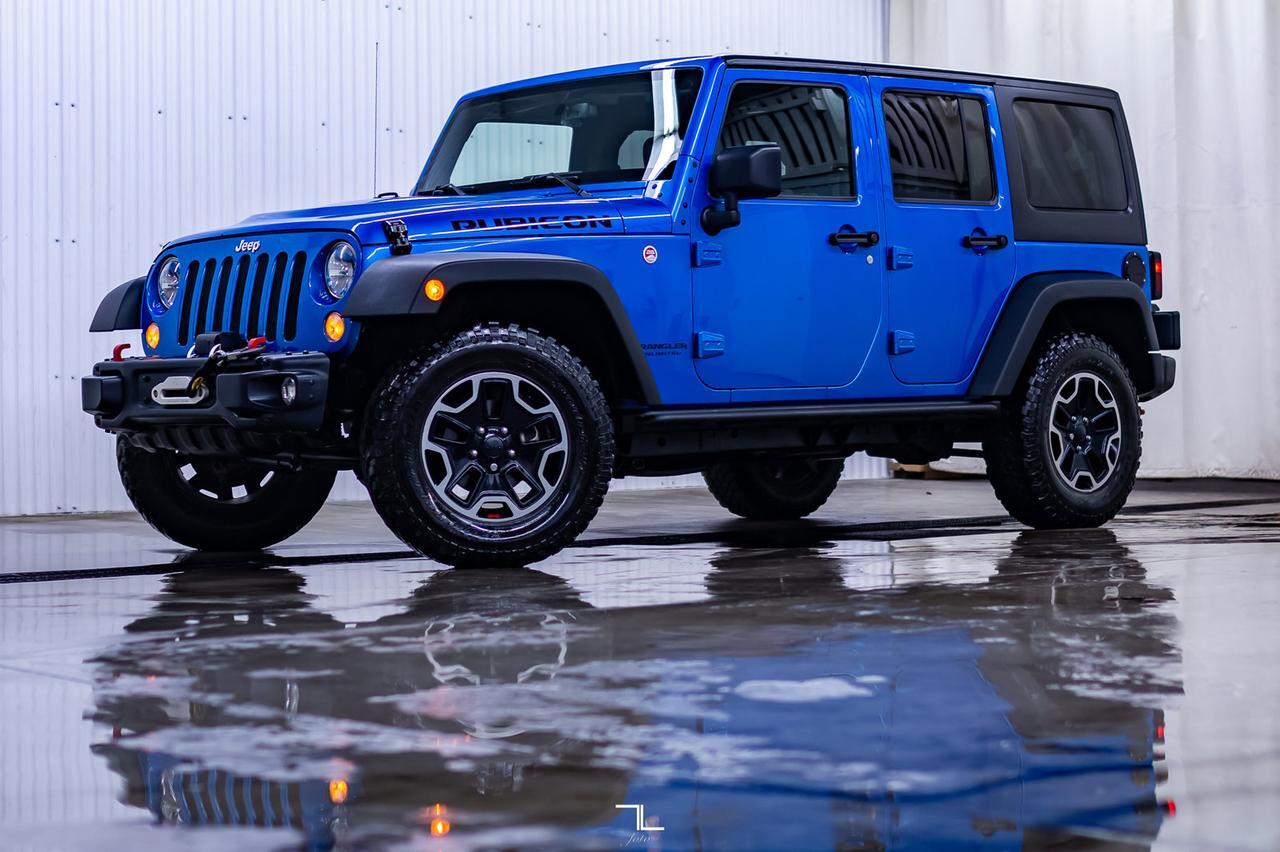 2016 Jeep Wrangler Unlimited 4x4 Rubicon Leather Nav Winch Red Deer AB