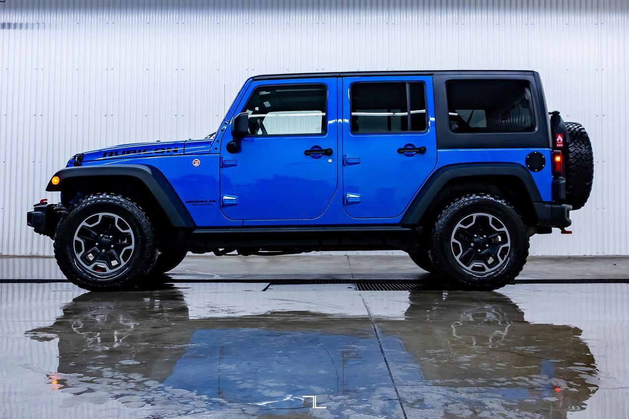 2016 Jeep Wrangler Unlimited 4x4 Rubicon Leather Nav Winch Red Deer AB