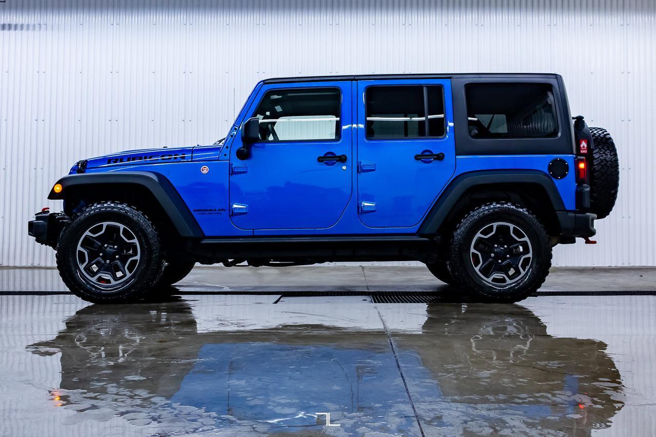 2016 Jeep Wrangler Unlimited 4x4 Rubicon Leather Nav Winch Red Deer AB