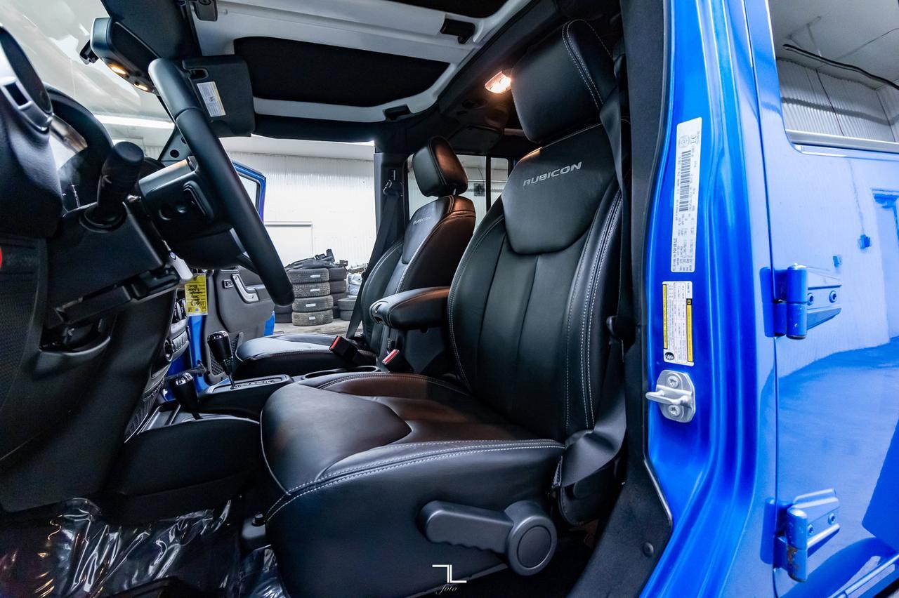 2016 Jeep Wrangler Unlimited 4x4 Rubicon Leather Nav Winch Red Deer AB