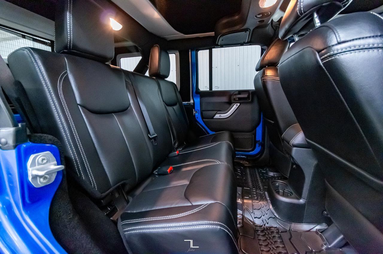 2016 Jeep Wrangler Unlimited 4x4 Rubicon Leather Nav Winch Red Deer AB