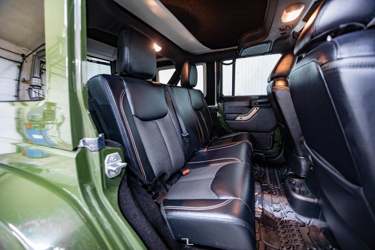 2016 Jeep Wrangler Unlimited 4x4 Sahara 75th Anniversary Edition Leather Nav Red Deer AB