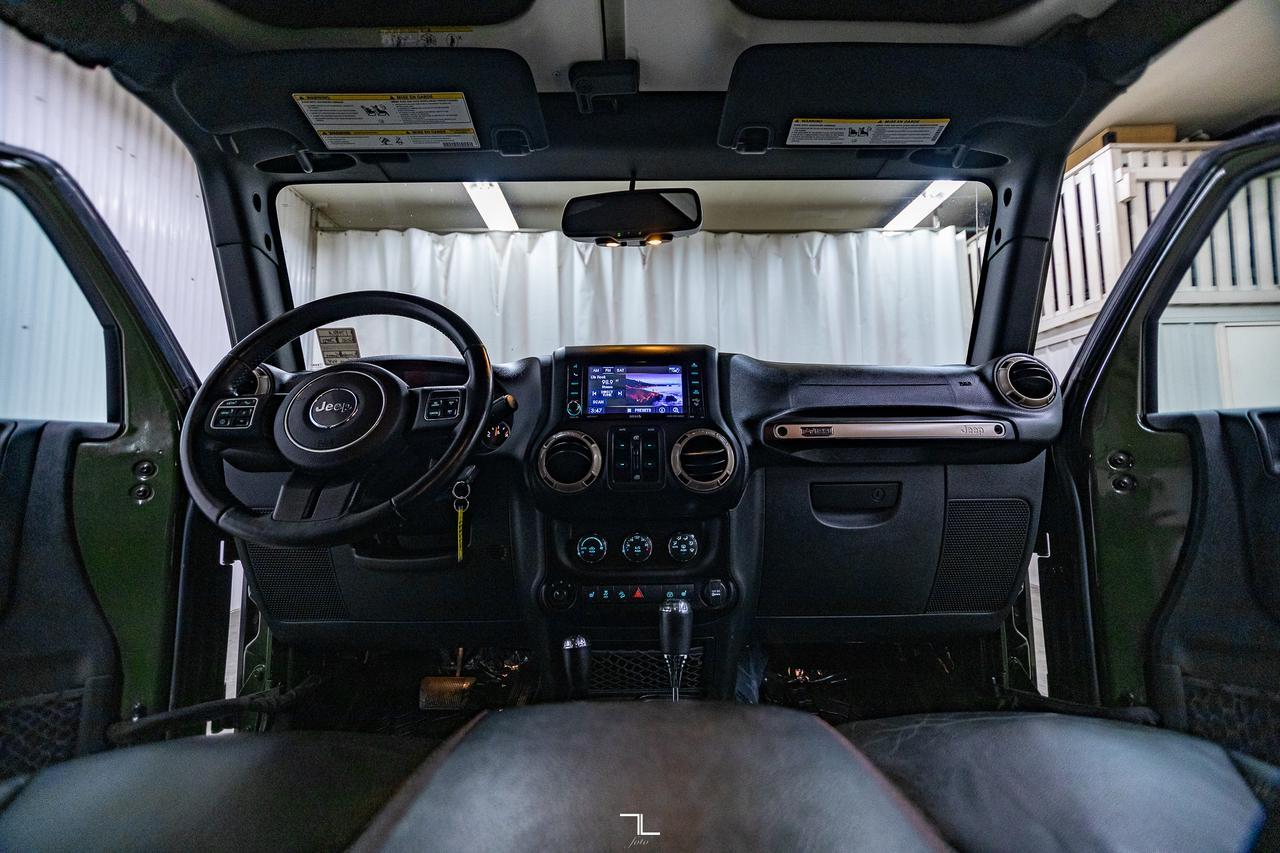 2016 Jeep Wrangler Unlimited 4x4 Sahara 75th Anniversary Edition Leather Nav Red Deer AB