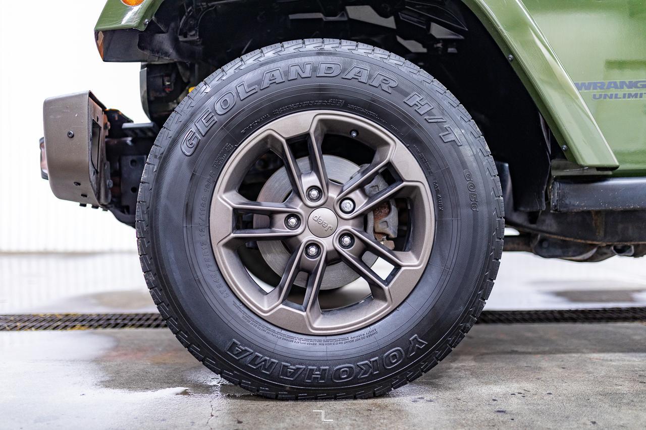 2016 Jeep Wrangler Unlimited 4x4 Sahara 75th Anniversary Edition Leather Nav Red Deer AB