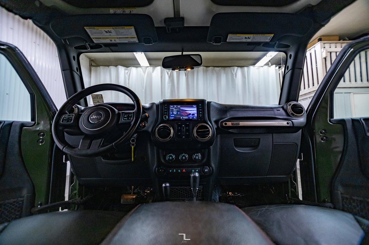 2016 Jeep Wrangler Unlimited 4x4 Sahara 75th Anniversary Edition Leather Nav Red Deer AB