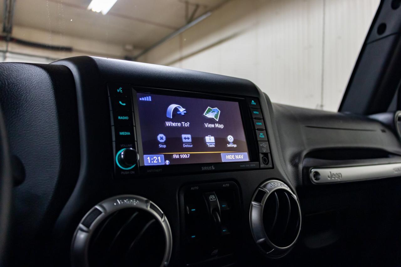 2016 Jeep Wrangler Unlimited 4x4 Sahara Manual Nav Red Deer AB