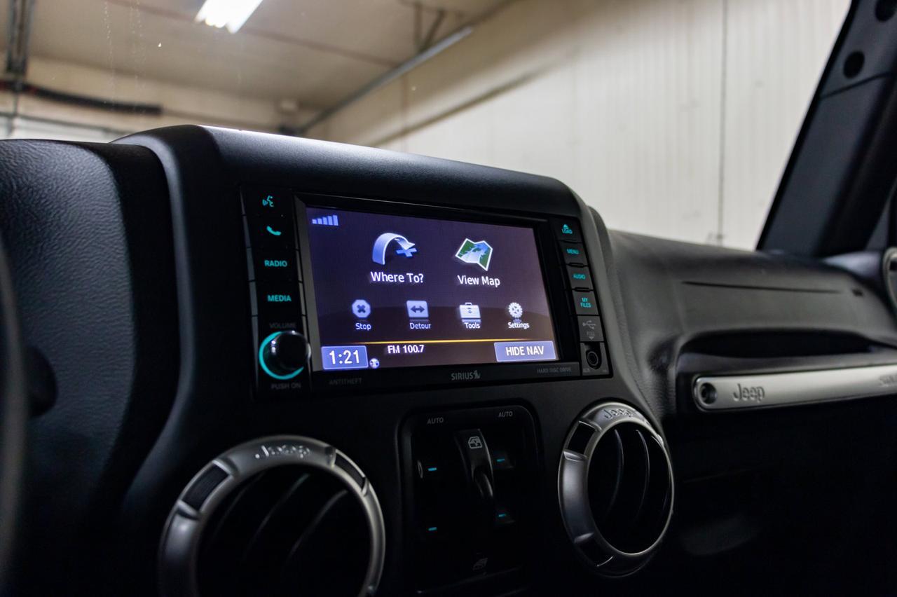 2016 Jeep Wrangler Unlimited 4x4 Sahara Manual Nav Red Deer AB