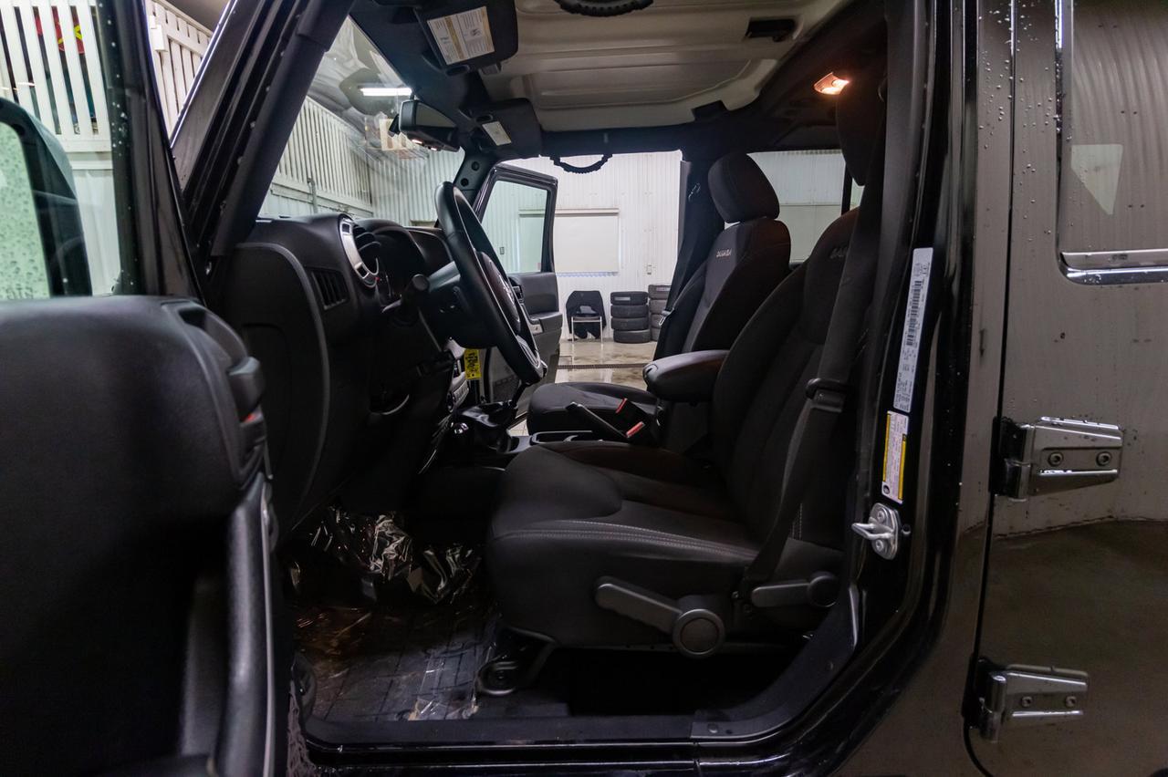 2016 Jeep Wrangler Unlimited 4x4 Sahara Manual Nav Red Deer AB