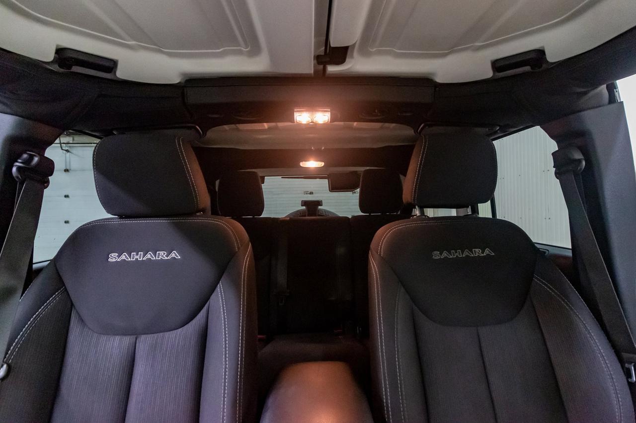 2016 Jeep Wrangler Unlimited 4x4 Sahara Manual Nav Red Deer AB