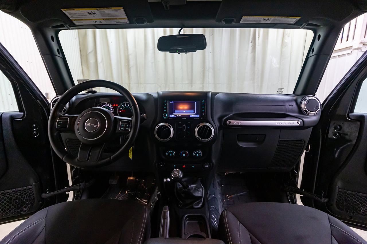 2016 Jeep Wrangler Unlimited 4x4 Sahara Manual Nav Red Deer AB