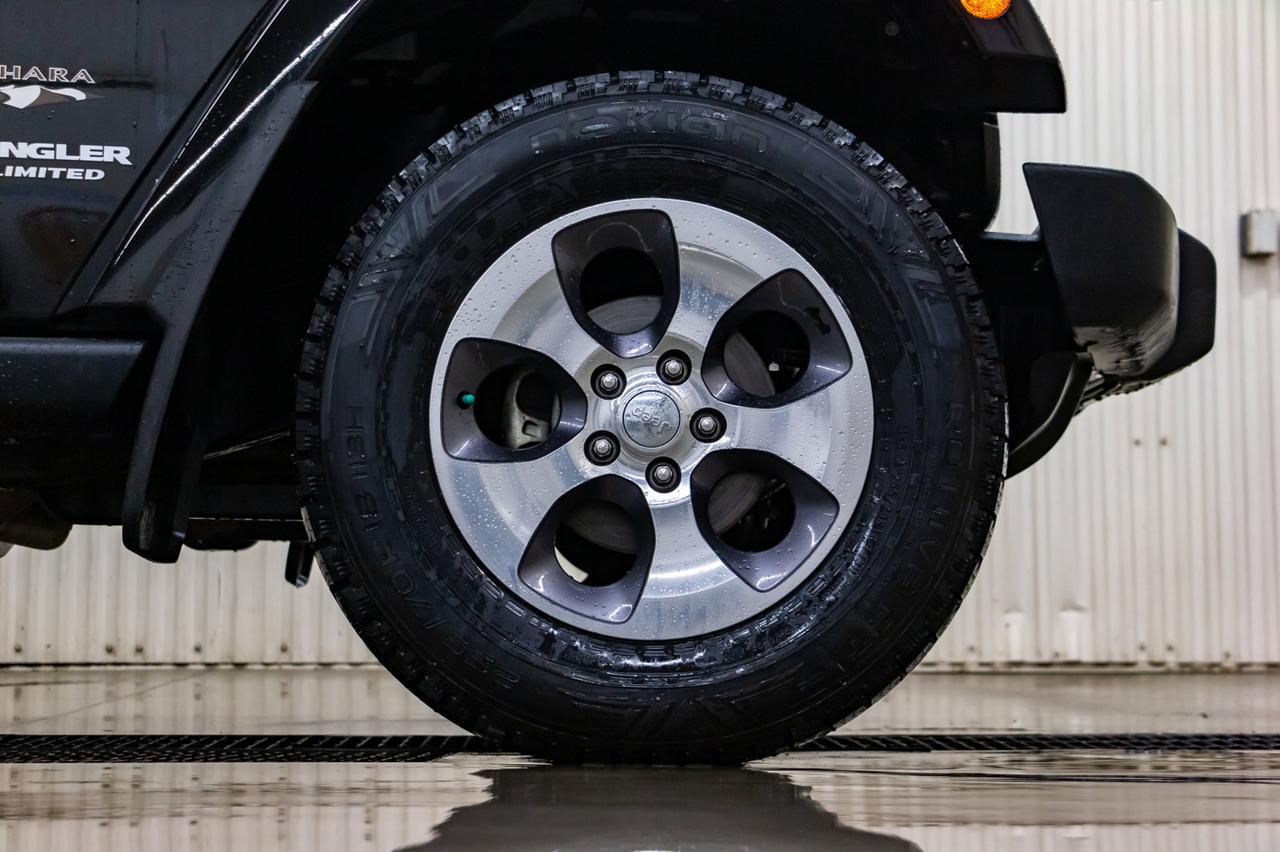 2016 Jeep Wrangler Unlimited 4x4 Sahara Manual Nav Red Deer AB