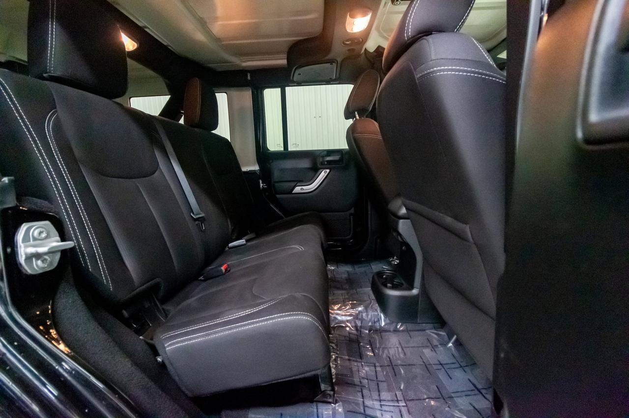 2016 Jeep Wrangler Unlimited 4x4 Sahara Manual Nav Red Deer AB