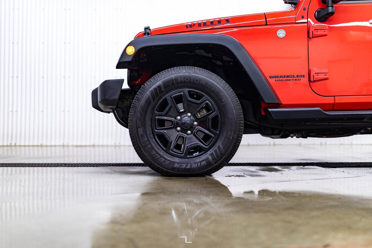 2016 Jeep Wrangler Unlimited 4x4 Willys Red Deer AB
