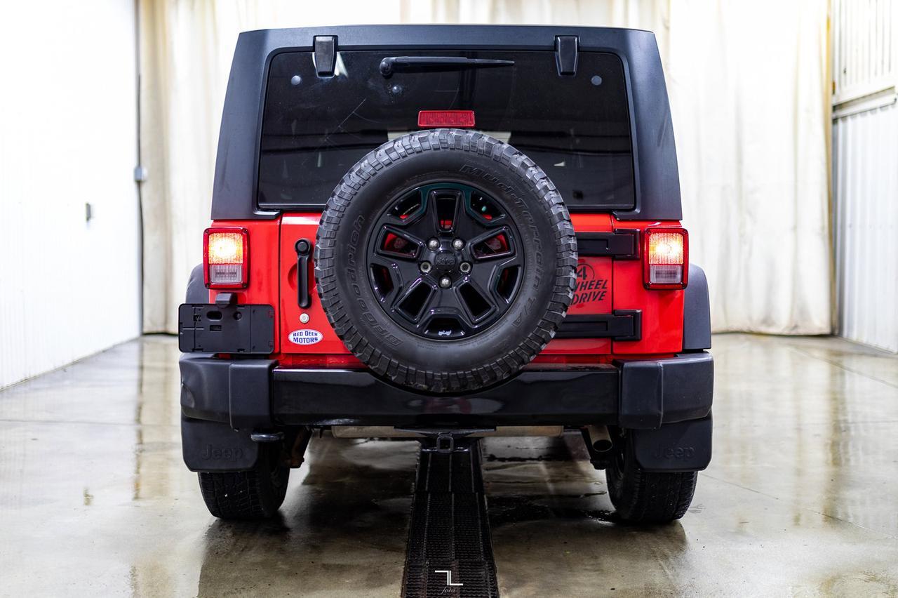 2016 Jeep Wrangler Unlimited 4x4 Willys Red Deer AB