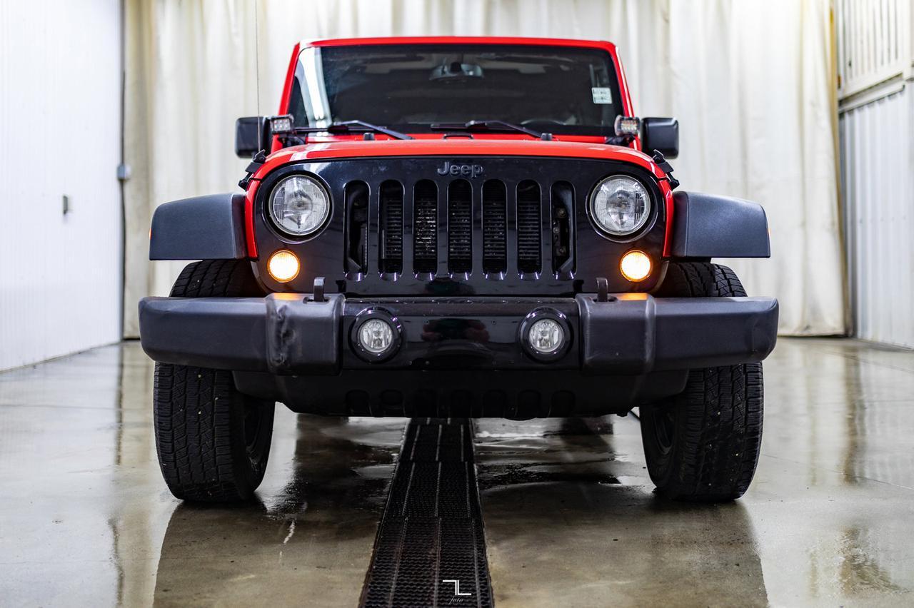 2016 Jeep Wrangler Unlimited 4x4 Willys Red Deer AB