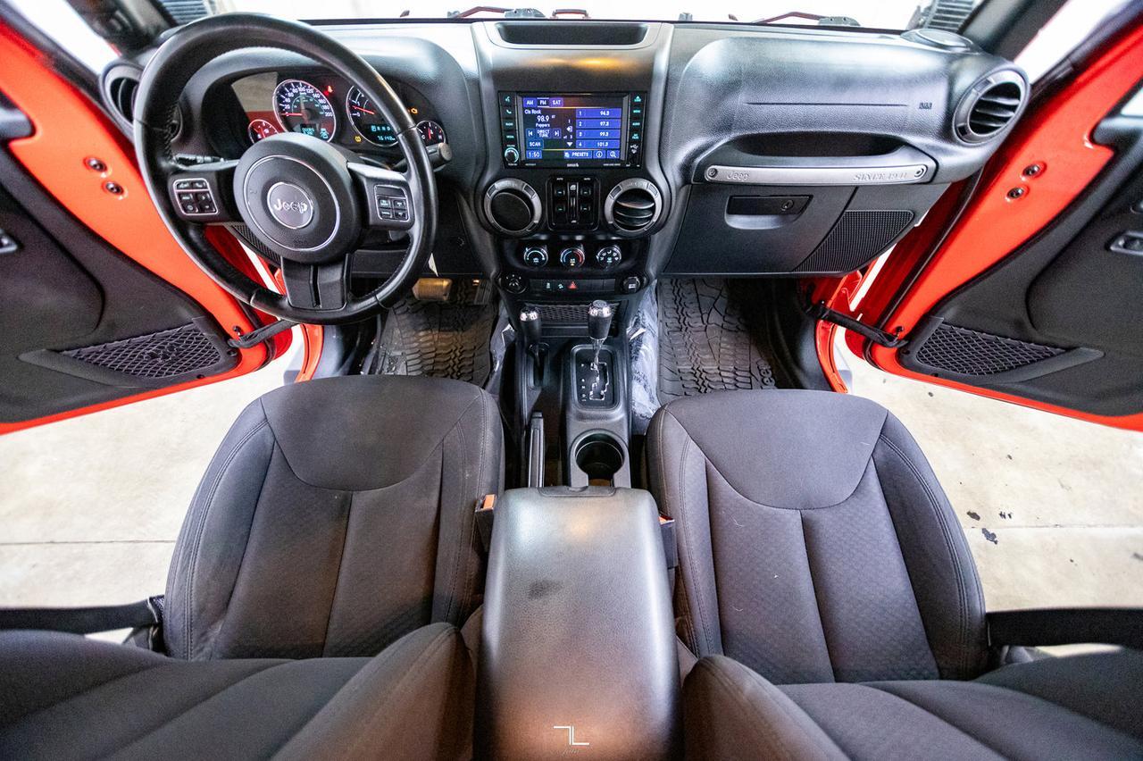 2016 Jeep Wrangler Unlimited 4x4 Willys Red Deer AB