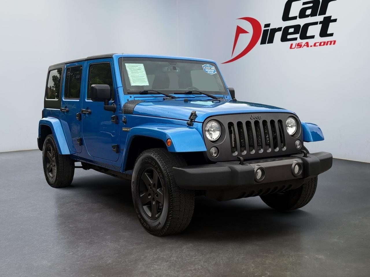 2016 Jeep Wrangler Unlimited Freedom, 4X4, RUNNING BOARDS, BACKUP CAMERA, REMOTE START, HEATED SEATS, BLUETOOTH, ALPINE SOUND SYSTEM, UNIQUE STYLE, UNIQUE JEEP! Virginia Beach VA